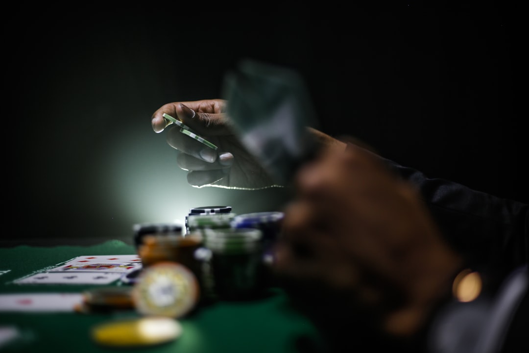 High-stakes poker table, hushed atmosphere and very real consequences